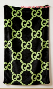 Gucci GG Monogram Flannel Fleece Blanket – Wall Hanging Decor Throw blankets IMG_2573